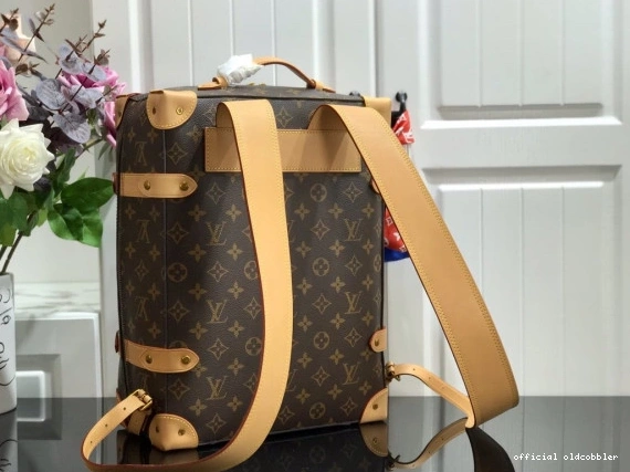 Official oldcobbler SOFT LOUIS BACKPACK TRUNK PM VUITTON 0820